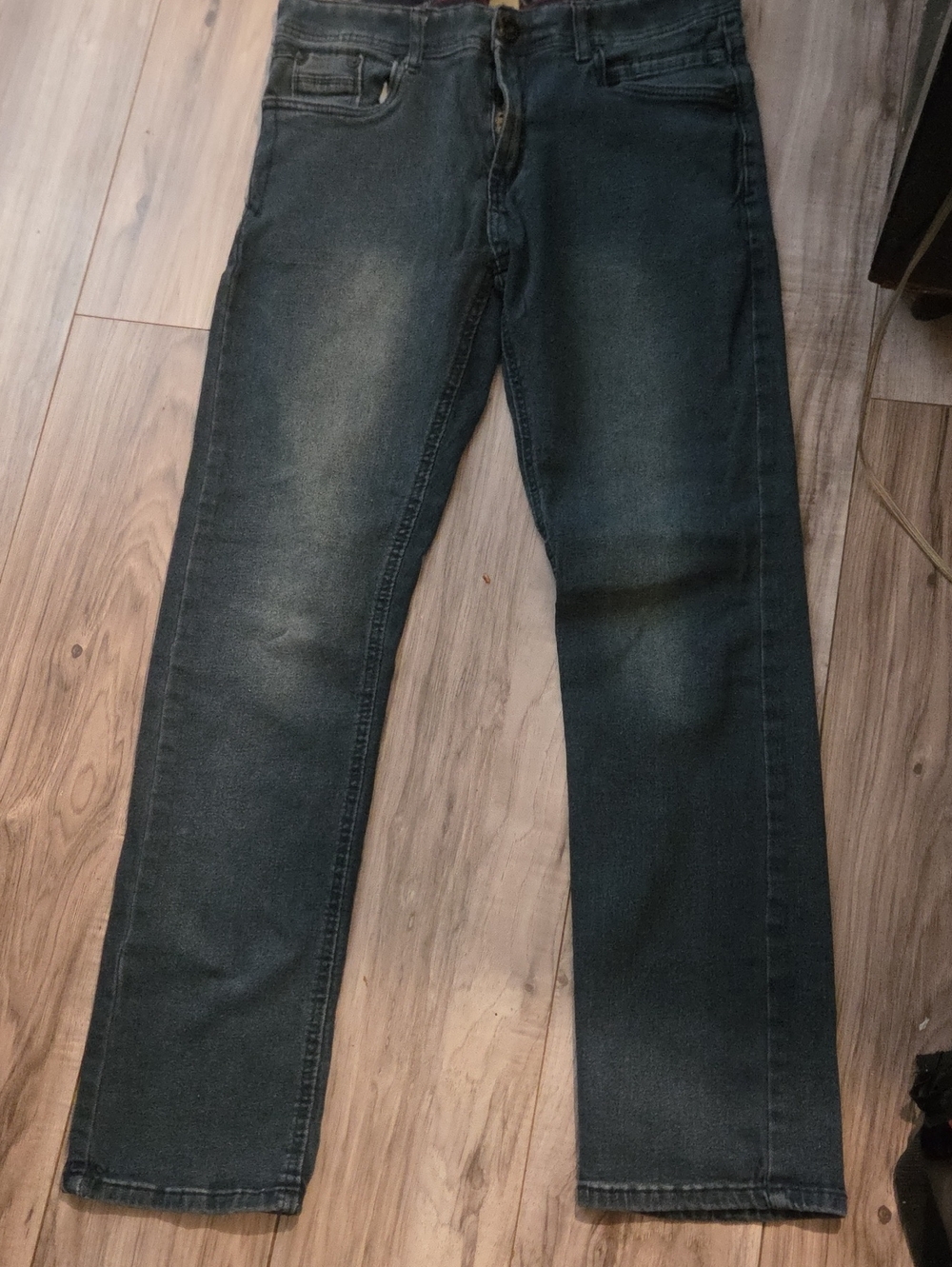 Alexander Julian Men's Slim Straight Jeans in Dark Blue Wash